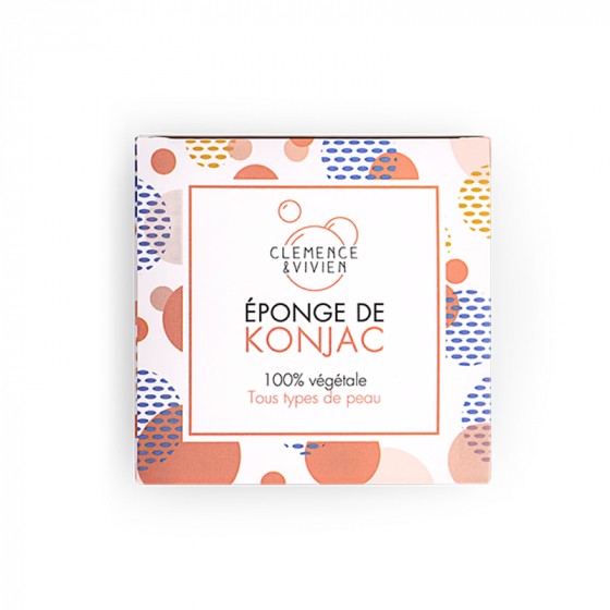 Eponge de Konjac Tous types de peau Eponge de Konjac Tous types de peau