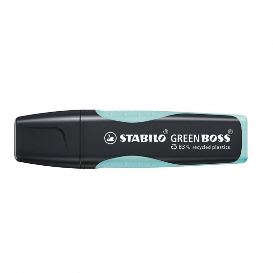 Surligneur rechargeable Green Boss Pastel - Turquoise