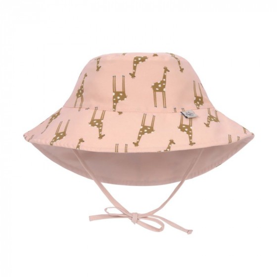 Chapeau de soleil réversible - Giraffe rose Chapeau de soleil réversible - Giraffe rose