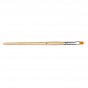 Pinceau plat n°6 en bois FSC