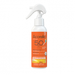Crème solaire en spray BIO pour enfant SPF 50 - Acorelle