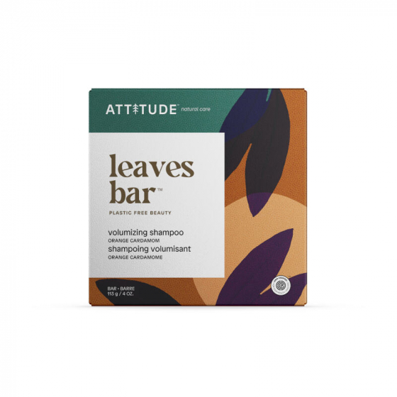 Attitude - Shampoing volumisant - Leaves bar - Orange cardamome