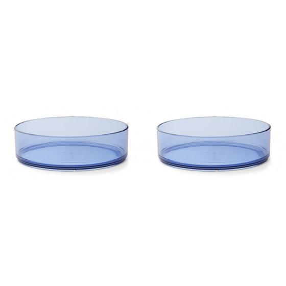 Lot de 2 bols Nara - Surf blue