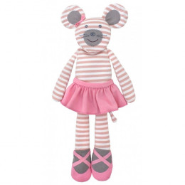 Peluche Ballerine Souris Coton Bio - Dès la naissance