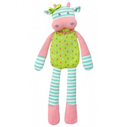 Peluche Belle Vache Coton Bio - Dès la naissance