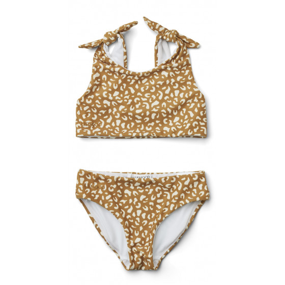 Bikini Bow - Mini leo & Golden caramel