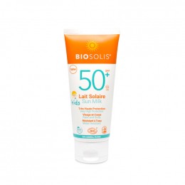 Crème solaire bébé et enfant BIO SPF 50+ visage & corps - Biosolis