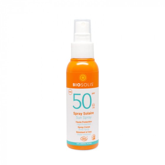 Spray Solaire SPF50 peaux sèches - 100 ml Spray Solaire SPF50 peaux sèches - 100 ml