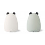 Set de 2 Veilleuses Callie - Panda panda creme de la creme & dove blue