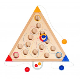 Jeu d'adresse bois TRICOURS - à partir de 4 ans