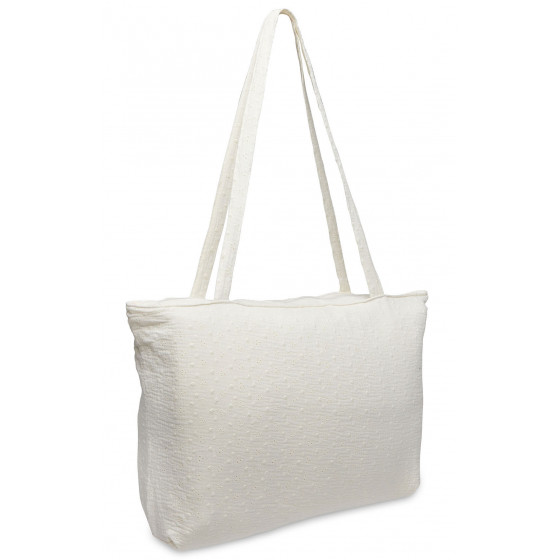 Shopper Embroidery - Ivory Shopper Embroidery - Ivory