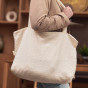 Shopper Embroidery - Ivory