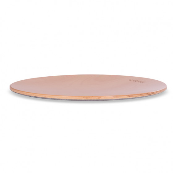 Wobbel 360 blank gelakt met vilt - baby muis