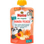 Panda Peach - Perzik, abrikoos, banaan en speltkolf - 100g - Holle