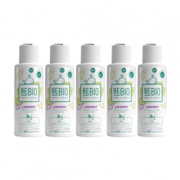Liniment 44% biologische extra vierge olijfolie reisformaat 5 x 100 ml - BEBIO