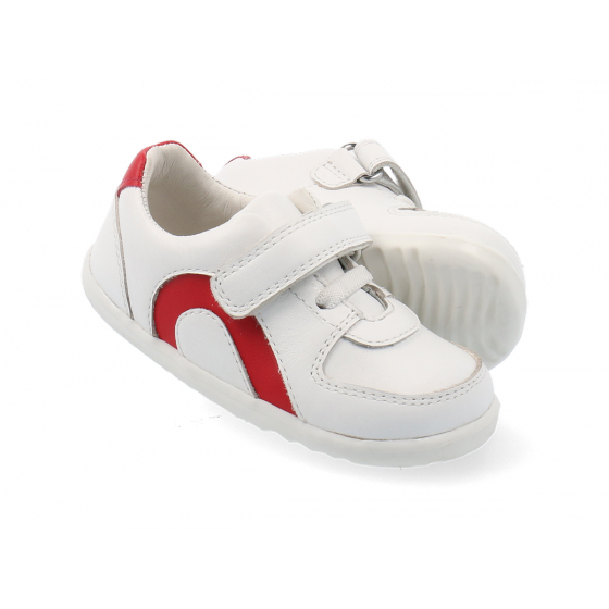 Schoenen Bobux Step Up - Comet White + Red