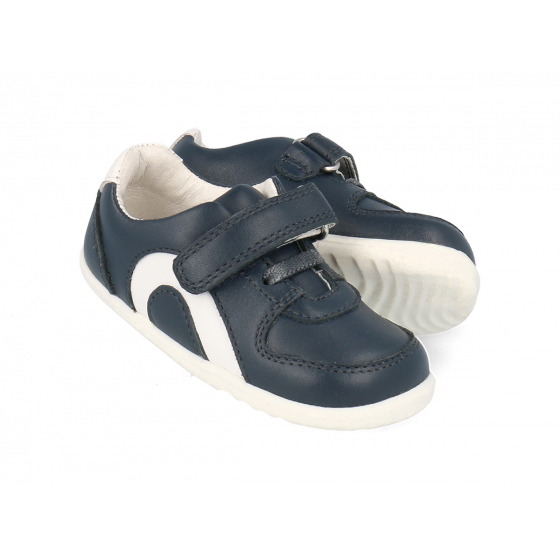 Schoenen Bobux Step Up - Comet Navy + White