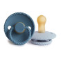 Frigg Set van 2 Rope latex fopspeentjes - Ocean blue & Powder blue