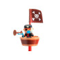 Houten piratenschip
