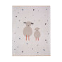 Tricot dekentje Tiny Farmer Sheep - 75 x 100 cm - GOTS