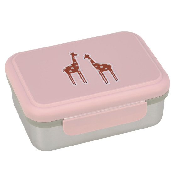Lunchbox in RVS - Safari Giraffe