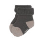 Terry sokken anthracite & taupe -  Set van 3 paren - GOTS