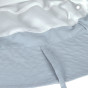 Anti-UV bob muts - Lichtblauw
