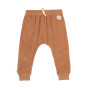 Broek in terry badstof - Karamel