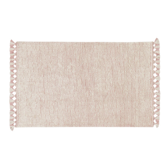 Wasbaar wollen tapijt - Koa Pink - Woolable collection