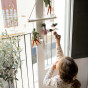Handgemaakte muurhanger Veggies | Deco voor de kinderkamer