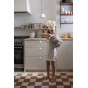 Wasbaar tapijt Kitchen Tiles - Toffee - 120x160