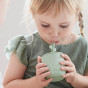 Peekaboo drinkbeker met rietje Wally - 2-pack - Grey