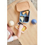 Yummy grote lunchbox- fudge/blauw