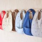 Set van 2 Dino Bibs - Blue/Clay