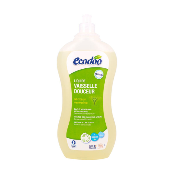 Ecologisch vloeibaar afwasmiddel (ijzerkruidgeur) 1 L - Ecodoo