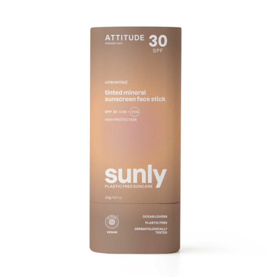 Sunly Sun Stick Gezicht - Geurvrij - SPF 30 - Attitude