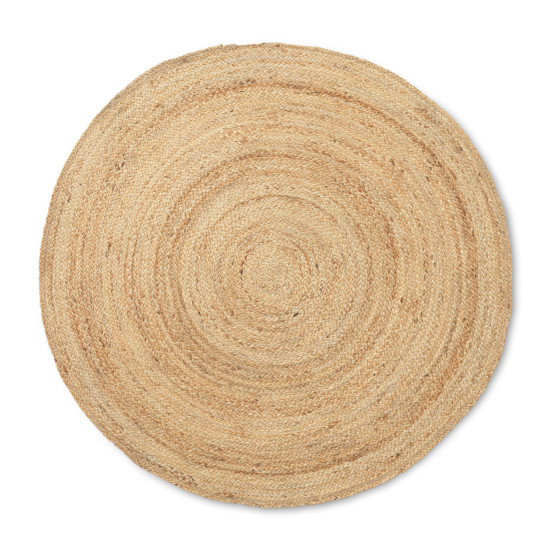 Rond jute tapijt Eternal - Small - Natural