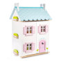 Houten poppenhuis Blue Bird Cottage - vanaf 3 jaar - Le Toy Van