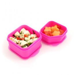 Kleine snackdoosjes - Set van 2 - 77 ml en 177 ml