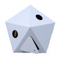 Paperpod - Witte kartonnen capsule