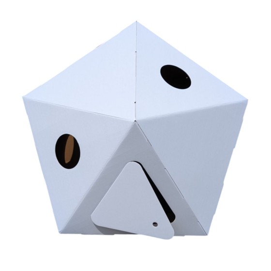 Paperpod - Witte kartonnen capsule Paperpod - Witte kartonnen capsule