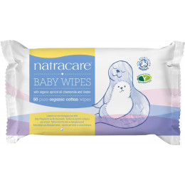 Vochtige biologisch katoenen babydoekjes - 50 stuks