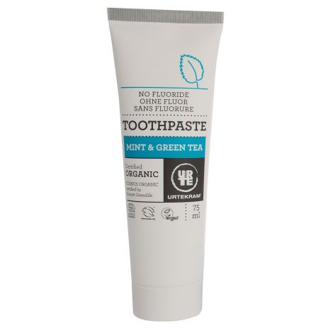 Tandpasta - Zonder fluoride - Mint Green Tea Tandpasta - Zonder fluoride - Mint Green Tea
