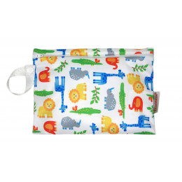 Universele wet bag - Mini - Zipper - Wildlife