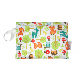 Universele wet bag - Mini - Zipper - Woodland