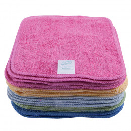 All in One Set Wasbare Billendoekjes Bamboe Regenboog - Lavendel & Tea Tree
