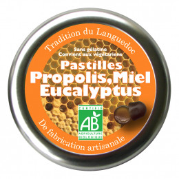 Pastilles - Propoli Eucalyptus Honing - 45g