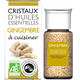 Essentiële olie kristallen - Culinair - Gember - 10g