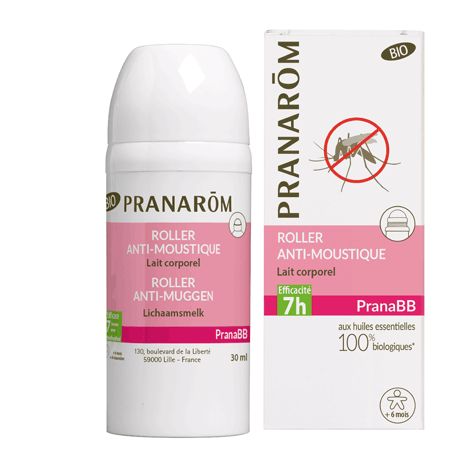 Roller anti-muggen - PranaBB - bodymilk - 30 ml Roller anti-muggen - PranaBB - bodymilk - 30 ml