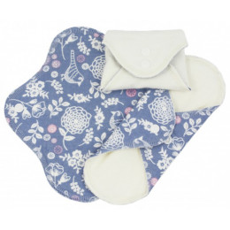 Wasbaar maandverband - Small - Garden print - 3 stuks